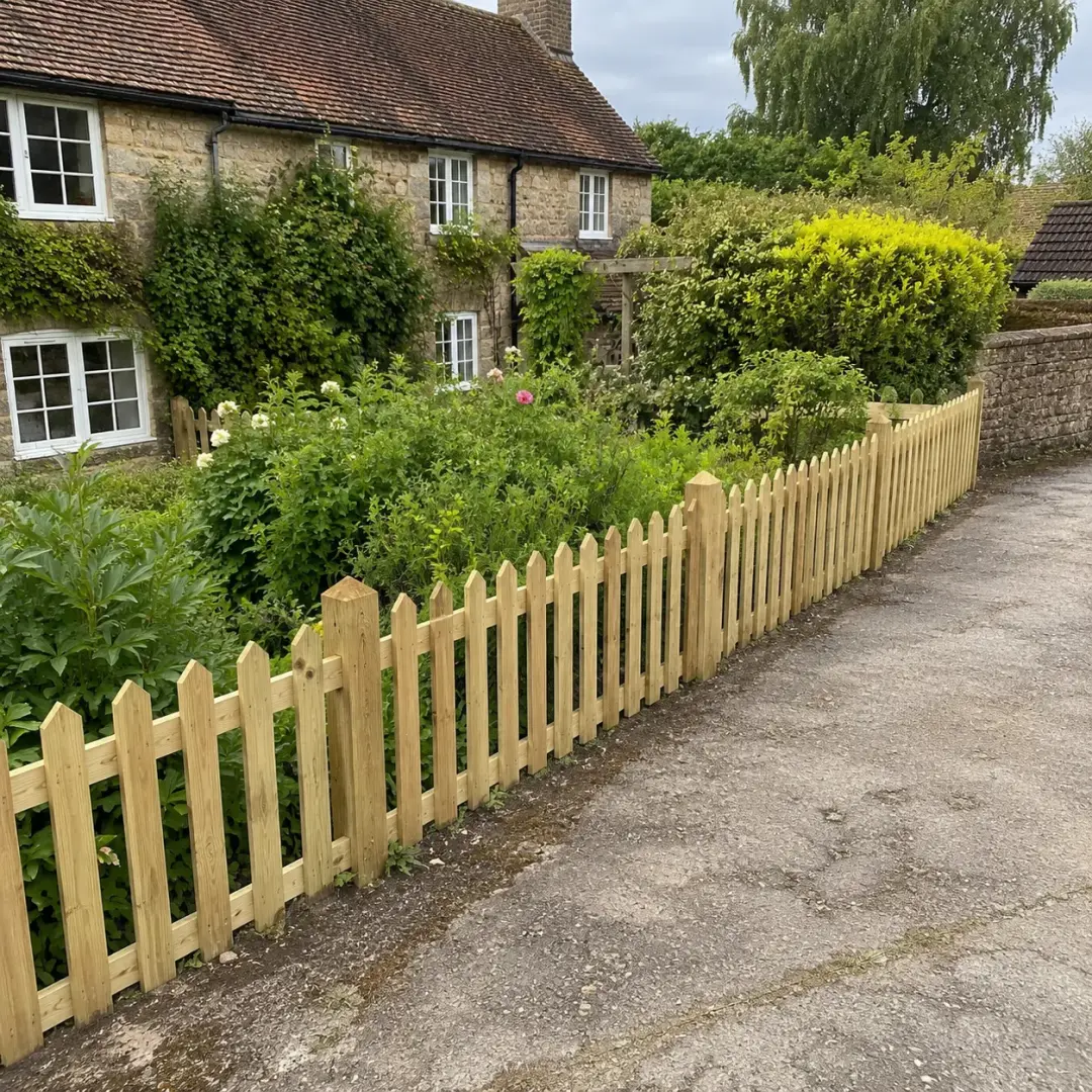 Picket Fencing for Front Gardens
