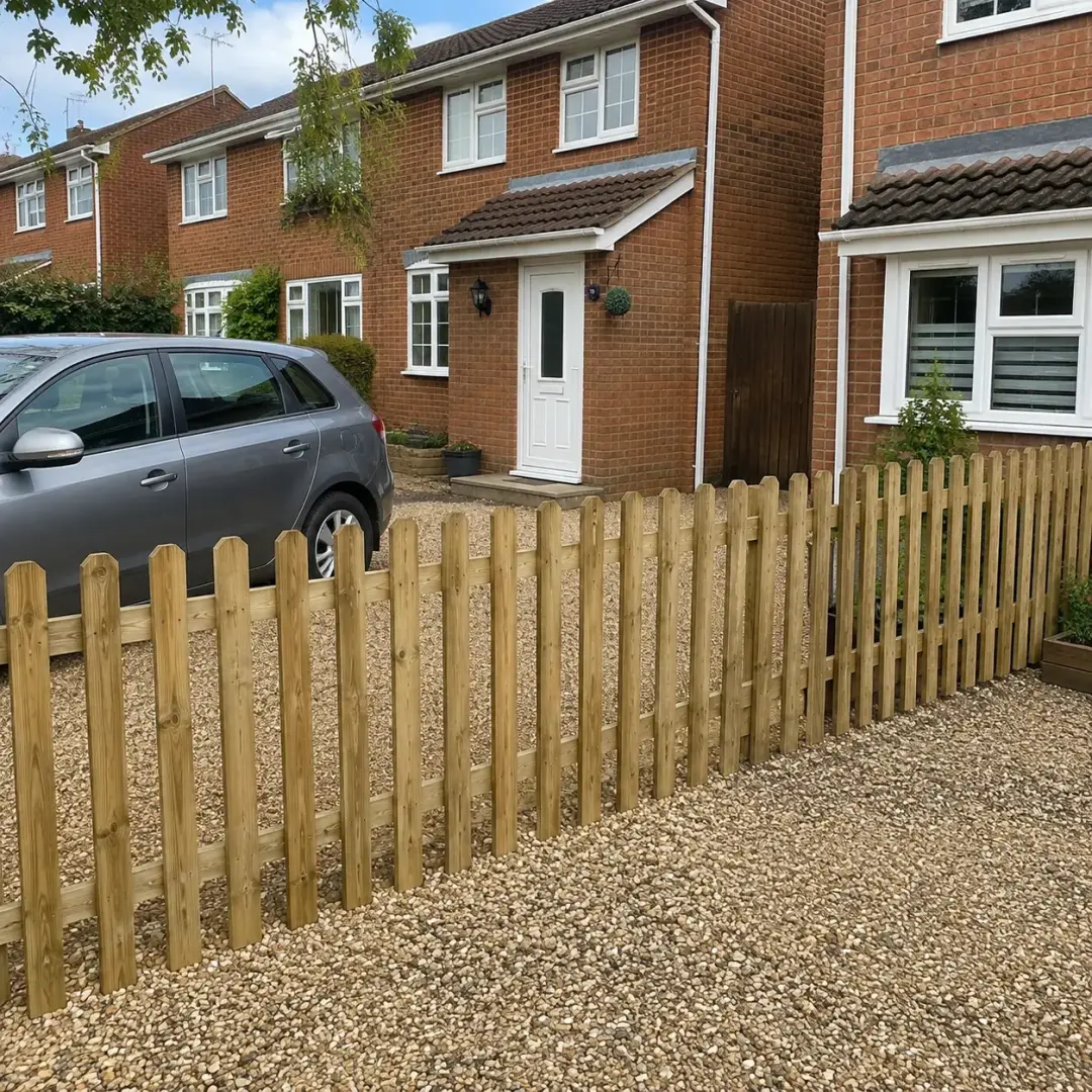 Picket Fencing Around Driveways
