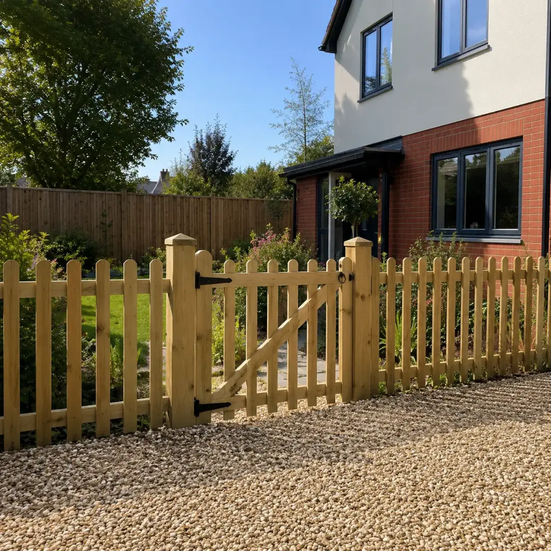 Using Wood Preserver on Picket Fencing